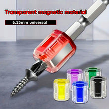Load image into Gallery viewer, 1PC Screwdriver Bits Universal Magnetizer Transparent Magnetic Ring Quick Magnetizing Device Screwdriver Accessory
