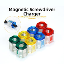 Load image into Gallery viewer, 1PC Screwdriver Bits Universal Magnetizer Transparent Magnetic Ring Quick Magnetizing Device Screwdriver Accessory
