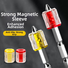 Load image into Gallery viewer, 1PC Screwdriver Bits Universal Magnetizer Transparent Magnetic Ring Quick Magnetizing Device Screwdriver Accessory
