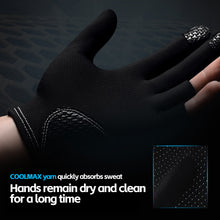 Load image into Gallery viewer, 1PC Professional 3-Finger Billiard Glove Printed Version Magnetic Buckle Fixation Microfiber Breathable Anti-Slip Snooker Glove for Left Hand-XG94
