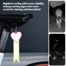 Load image into Gallery viewer, 1PC Bike Saddle Reflective Hanging Ornament Night Riding High Brightness Safety Warning Streamer Cycling Decoration Accessories
