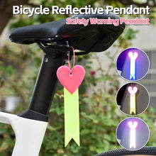 Load image into Gallery viewer, 1PC Bike Saddle Reflective Hanging Ornament Night Riding High Brightness Safety Warning Streamer Cycling Decoration Accessories

