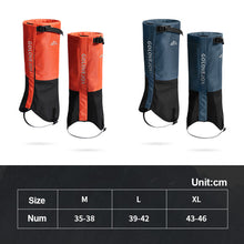 Load image into Gallery viewer, 1Pair Winter Outdoor Mountaineering Skiing Snow Cover Anti-Slip Waterproof Warmth Leg Protection Cover Skiing Equipment
