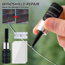 Load image into Gallery viewer, Car Auto Glass Repair Kit Windshield Crack &amp; Scratch Glass Resin Adhesive Liquid for Car Maintenance DIY Repair Tool
