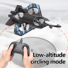 Load image into Gallery viewer, Rechargeable Remote Control Airplane Easy-to-Fly RC Aircraft Foam Glider Drone Quadrotor Model Outdoor Flying Toy Birthday Gift for Boys/Girls
