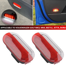 Load image into Gallery viewer, Pair Car LED Welcome Door Lights for VW Golf Mk3 Mk4 Beetle Jetta Bora Door Projector Lamp Ambient Light Modification
