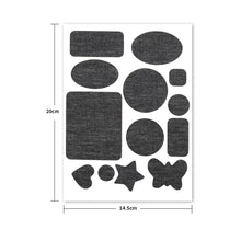 Load image into Gallery viewer, Self-Adhesive Denim Patch DIY Cut Fabric Stickers Repair Patches For Jean Clothing Pants Elbow Knee Clothing Stickers
