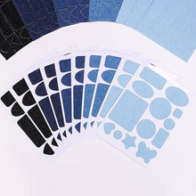 Load image into Gallery viewer, Self-Adhesive Denim Patch DIY Cut Fabric Stickers Repair Patches For Jean Clothing Pants Elbow Knee Clothing Stickers
