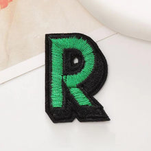 Load image into Gallery viewer, 26 English Letters Embroidery Repair Patch Iron on Patches Badge Sticker Appliques For DIY Clothing Accessories
