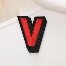 Load image into Gallery viewer, 26 English Letters Embroidery Repair Patch Iron on Patches Badge Sticker Appliques For DIY Clothing Accessories
