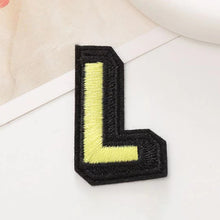 Load image into Gallery viewer, 26 English Letters Embroidery Repair Patch Iron on Patches Badge Sticker Appliques For DIY Clothing Accessories
