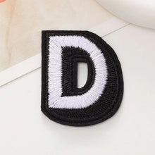 Load image into Gallery viewer, 26 English Letters Embroidery Repair Patch Iron on Patches Badge Sticker Appliques For DIY Clothing Accessories
