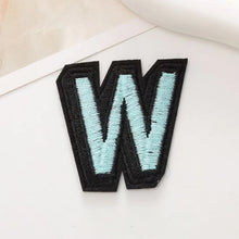 Load image into Gallery viewer, 26 English Letters Embroidery Repair Patch Iron on Patches Badge Sticker Appliques For DIY Clothing Accessories
