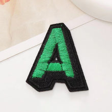 Load image into Gallery viewer, 26 English Letters Embroidery Repair Patch Iron on Patches Badge Sticker Appliques For DIY Clothing Accessories
