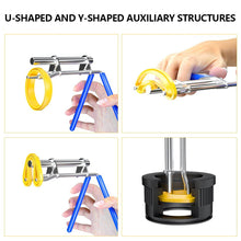 Load image into Gallery viewer, 3Pcs Hydraulic Cylinder U-Cup Seal Installation Tool Kit Piston Rod Seal Replacement Set Car Repair Tool
