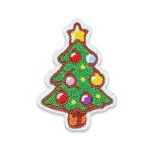 Load image into Gallery viewer, Christmas Embroidered Repair Patch Self Adhesive Patch Cartoon Santa Claus Appliques For Apparel Bags Accessories
