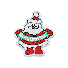 Load image into Gallery viewer, Christmas Embroidered Repair Patch Self Adhesive Patch Cartoon Santa Claus Appliques For Apparel Bags Accessories
