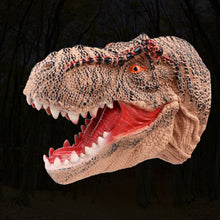 Load image into Gallery viewer, Dinosaur Hand Puppet Glove Puppet Toy Movable Mouth Role Play &amp; Storytelling Educational Toy for Classroom &amp; Home Gift for Boys Girls
