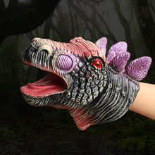 Load image into Gallery viewer, Dinosaur Hand Puppet Glove Puppet Toy Movable Mouth Role Play &amp; Storytelling Educational Toy for Classroom &amp; Home Gift for Boys Girls
