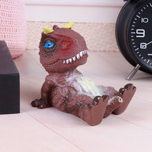 Load image into Gallery viewer, Tyrannosaurus Rex Figure Novelty Desk Decor Phone Holder/Stand Cute Dinosaur Ornament For Kids Dinosaur Lovers / Fans Cute Phone Accessories
