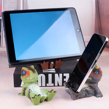 Load image into Gallery viewer, Tyrannosaurus Rex Figure Novelty Desk Decor Phone Holder/Stand Cute Dinosaur Ornament For Kids Dinosaur Lovers / Fans Cute Phone Accessories
