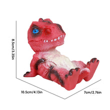 Load image into Gallery viewer, Tyrannosaurus Rex Figure Novelty Desk Decor Phone Holder/Stand Cute Dinosaur Ornament For Kids Dinosaur Lovers / Fans Cute Phone Accessories
