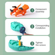 Load image into Gallery viewer, Dinosaur Egg Figure Build Your Own Dino Assembly Toy Gacha Bag Fillers Action Figure Christmas Gift Collectible Toys for Children
