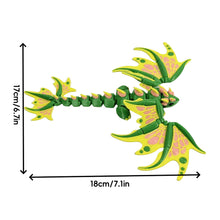 Load image into Gallery viewer, 3D Printed Dragon Model Figurine Movable Parts Articulated Joints Office Desk Ornament Shelf Display For Collectors Anime Fans Kids Gift Idea
