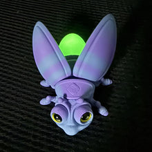 Load image into Gallery viewer, 3D Printed Firefly Model Magnetic Night Glow Tail Novel Fridge Magnet Decor Home Ornament For Kids Collectors Animal Enthusiasts
