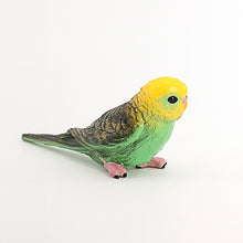 Load image into Gallery viewer, Realistic Tiger Skin Parrot Model Educational Wildlife Bird Figurine for Kids Durable Desktop Decor Bird Figurine Collectible Toy
