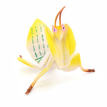 Load image into Gallery viewer, Realistic Mantis Replica Grasshopper Insect Model Animal Figurine Educational Toy Home Desktop Display Collection for Kids Science Classroom Supply
