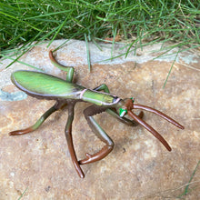Load image into Gallery viewer, Realistic Mantis Replica Grasshopper Insect Model Animal Figurine Educational Toy Home Desktop Display Collection for Kids Science Classroom Supply
