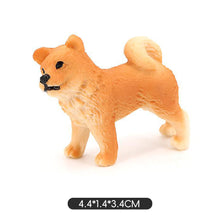 Load image into Gallery viewer, Miniature Dog Model Hand Painted Detailed Sculpture Desk Home Decor Shelf Kids Animal Lovers Collectors Educational Figurine Toy Animal Collection
