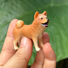 Load image into Gallery viewer, Miniature Dog Model Hand Painted Detailed Sculpture Desk Home Decor Shelf Kids Animal Lovers Collectors Educational Figurine Toy Animal Collection
