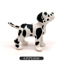 Load image into Gallery viewer, Miniature Dog Model Hand Painted Detailed Sculpture Desk Home Decor Shelf Kids Animal Lovers Collectors Educational Figurine Toy Animal Collection
