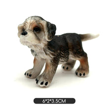 Load image into Gallery viewer, Miniature Dog Model Hand Painted Detailed Sculpture Desk Home Decor Shelf Kids Animal Lovers Collectors Educational Figurine Toy Animal Collection
