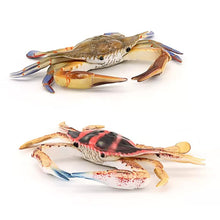 Load image into Gallery viewer, Simulation Octopus Crab Marine Figures Realistic Sea Animal Model for Kids Education Desktop Decor Collection Christmas Festival Gifts
