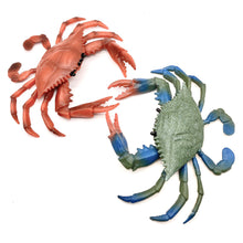 Load image into Gallery viewer, Simulation Octopus Crab Marine Figures Realistic Sea Animal Model for Kids Education Desktop Decor Collection Christmas Festival Gifts
