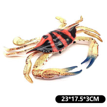Load image into Gallery viewer, Simulation Octopus Crab Marine Figures Realistic Sea Animal Model for Kids Education Desktop Decor Collection Christmas Festival Gifts
