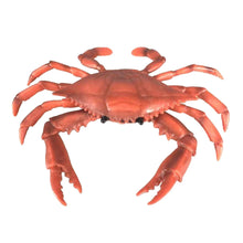 Load image into Gallery viewer, Simulation Octopus Crab Marine Figures Realistic Sea Animal Model for Kids Education Desktop Decor Collection Christmas Festival Gifts
