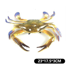 Load image into Gallery viewer, Simulation Octopus Crab Marine Figures Realistic Sea Animal Model for Kids Education Desktop Decor Collection Christmas Festival Gifts

