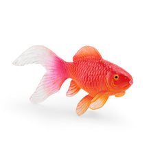 Load image into Gallery viewer, Simulation Ornamental Fish Model Goldfish Figurine With Base Stand Desk Shelf Display Educational Toy Collectors Item Gift for Fish Lovers Kids
