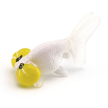 Load image into Gallery viewer, Simulation Ornamental Fish Model Goldfish Figurine With Base Stand Desk Shelf Display Educational Toy Collectors Item Gift for Fish Lovers Kids
