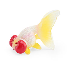 Load image into Gallery viewer, Simulation Ornamental Fish Model Goldfish Figurine With Base Stand Desk Shelf Display Educational Toy Collectors Item Gift for Fish Lovers Kids
