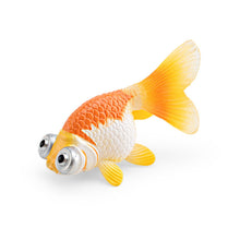 Load image into Gallery viewer, Simulation Ornamental Fish Model Goldfish Figurine With Base Stand Desk Shelf Display Educational Toy Collectors Item Gift for Fish Lovers Kids
