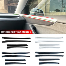 Load image into Gallery viewer, Car Door Inner Trim Cover Central Control Dashboard for 2025 Tesla Model Y/L Interior Decoration Overlay Panel Modification Accessory
