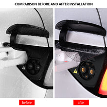 Load image into Gallery viewer, Transparent Charging Port Rain Cover Waterproof Protection for Tesla Model Y/3/YL Modification Accessory Hidden Style
