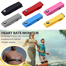 Load image into Gallery viewer, Sports Heart Rate Monitor Chest Belt Strap Health Monitor for Polar Wahoo Wireless Heart Rate Monitor Soft Strap Band
