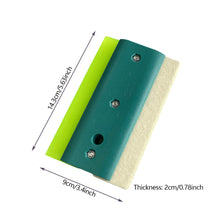 Load image into Gallery viewer, Car Vinyl Film Wrapping Tool Film Blade Scraper with Thickened Wool Scraper Strip Window Tinting Wallpaper Installing Tool
