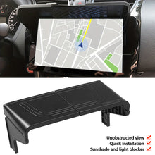 Load image into Gallery viewer, 7-12 Inch Car Interior Display Screen Visor Car GPS Navigation Sun Shade GPS Anti-Glare Shield Auto Interior Accessories
